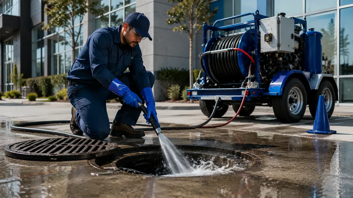 Commercial Hydro Jet Drain Cleaning in Cabazon