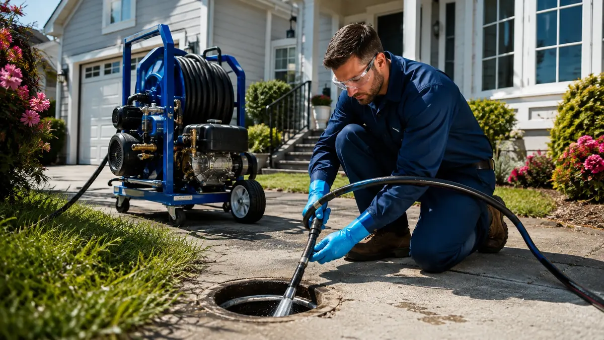 Residential Hydro Jet Drain Cleaning in Cabazon