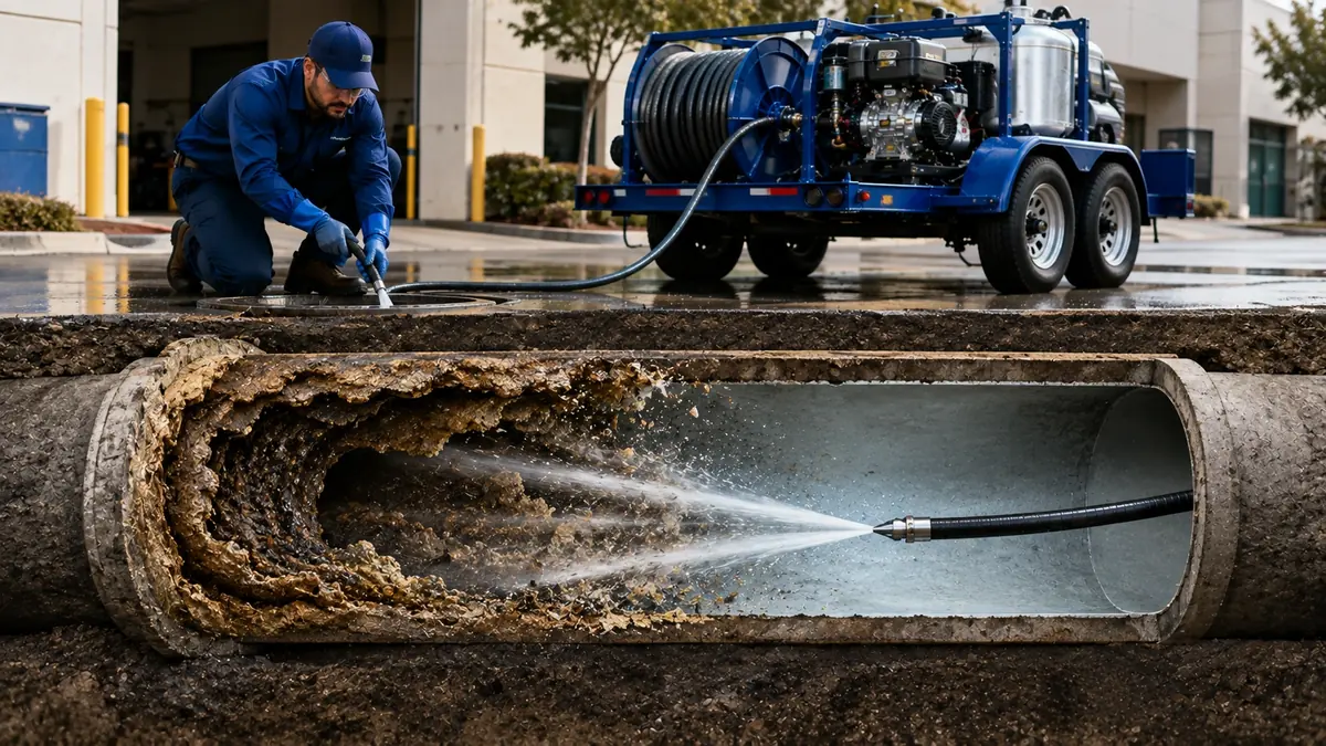 Sewer Pipe Descaling in Cabazon
